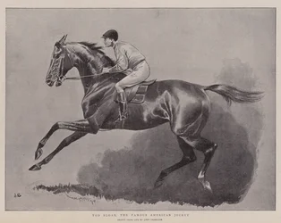 Tod Sloan, the Famous American Jockey